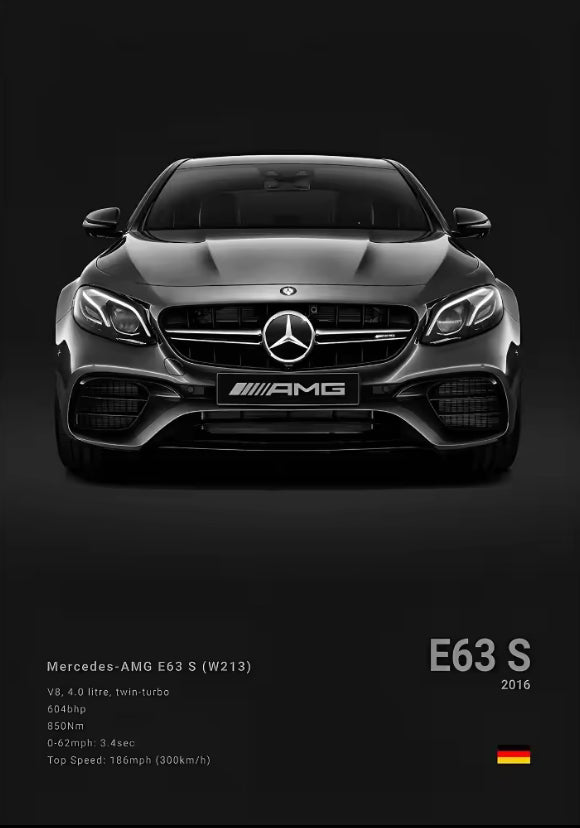 Mercedes Benz Poster