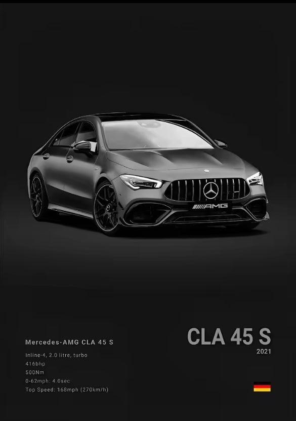 Mercedes Benz Poster