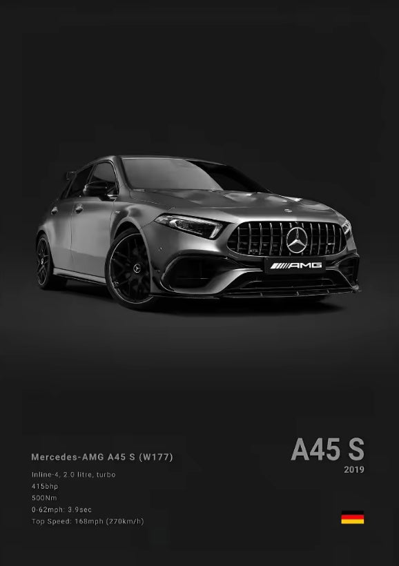 Mercedes Benz Poster