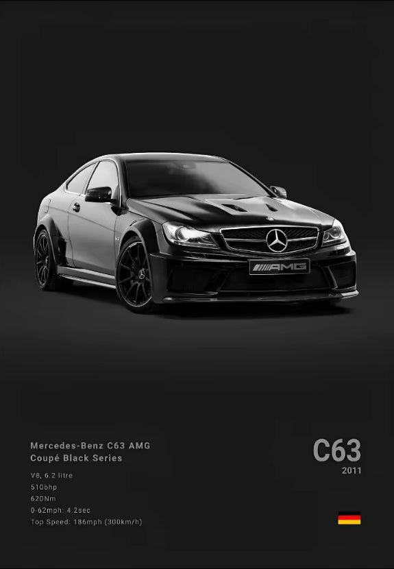 Mercedes Benz Poster