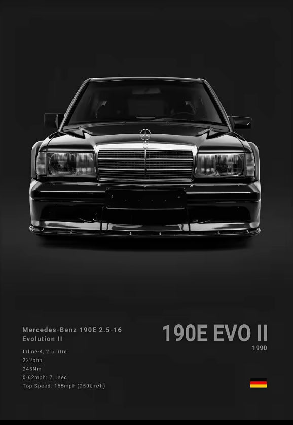 Mercedes Benz Poster