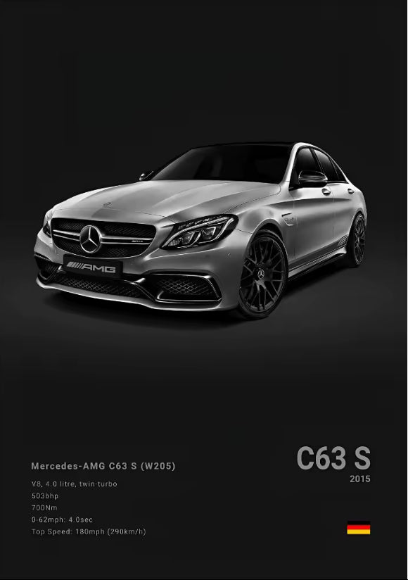 Mercedes Benz Poster