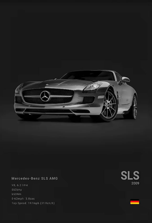 Mercedes Benz Poster