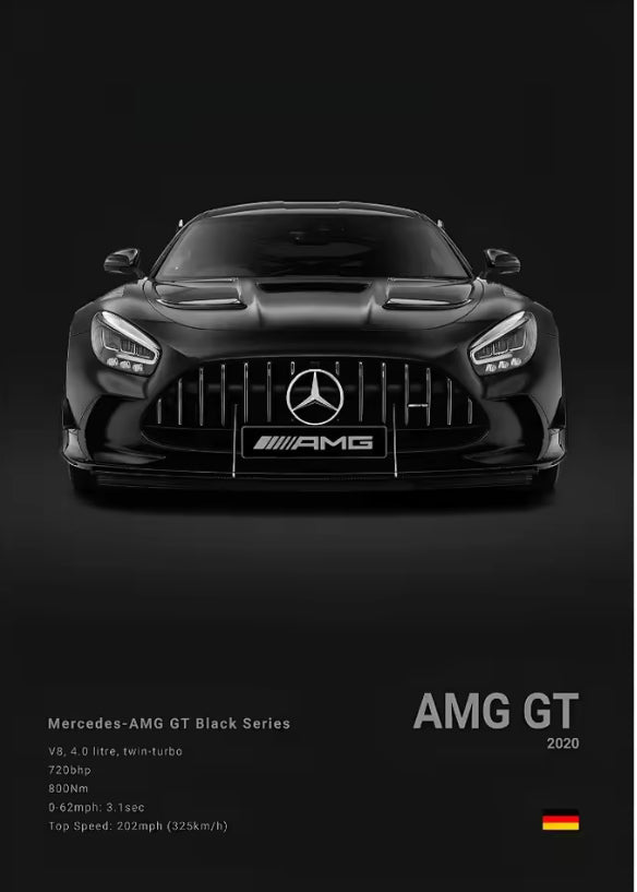 Mercedes Benz Poster