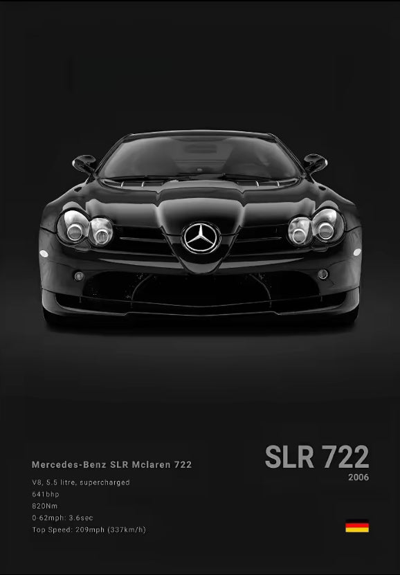 Mercedes Benz Poster