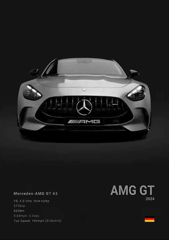 Mercedes Benz Poster