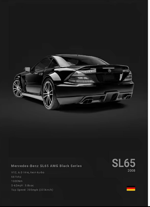 Mercedes Benz Poster